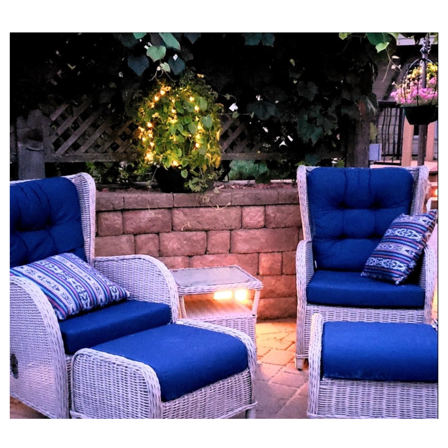 Scroll Trellis® Solar Dome Trellis for Hanging Baskets | Lighted Plant Support for Vines